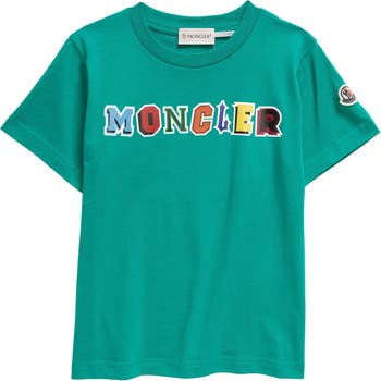 Moncler Kids' Multi Logo Cotton Graphic T-Shirt | Nordstrom