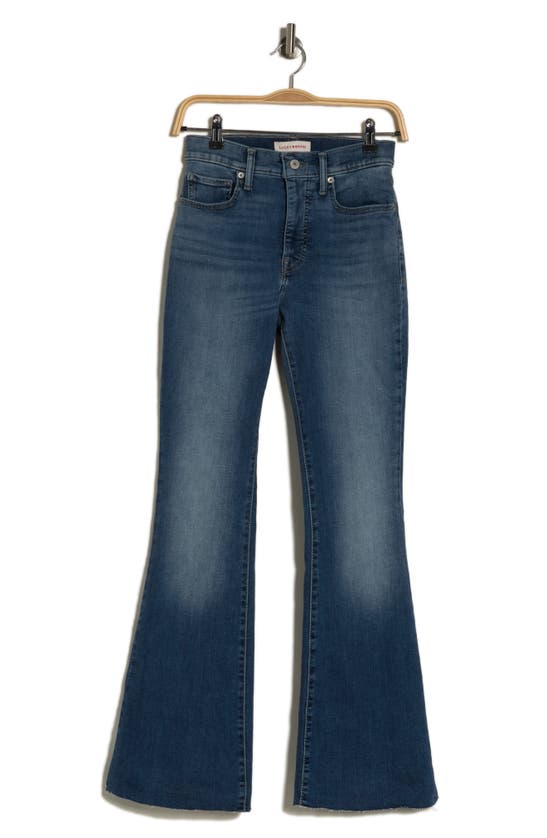 Lucky Brand Stevie High Waist Flare Jeans In Vagabond