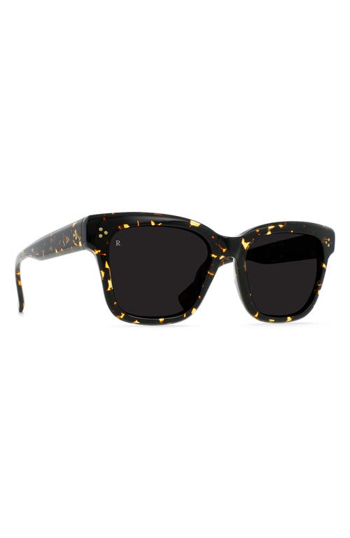 Shop Raen Breya 54mm Square Sunglasses In Cosmos Tortoise/dark Smoke