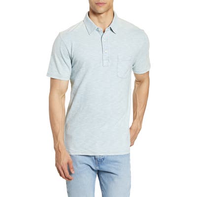 Faherty Bliss Regular Fit Polo, Blue