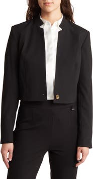 Dkny one button on sale blazer