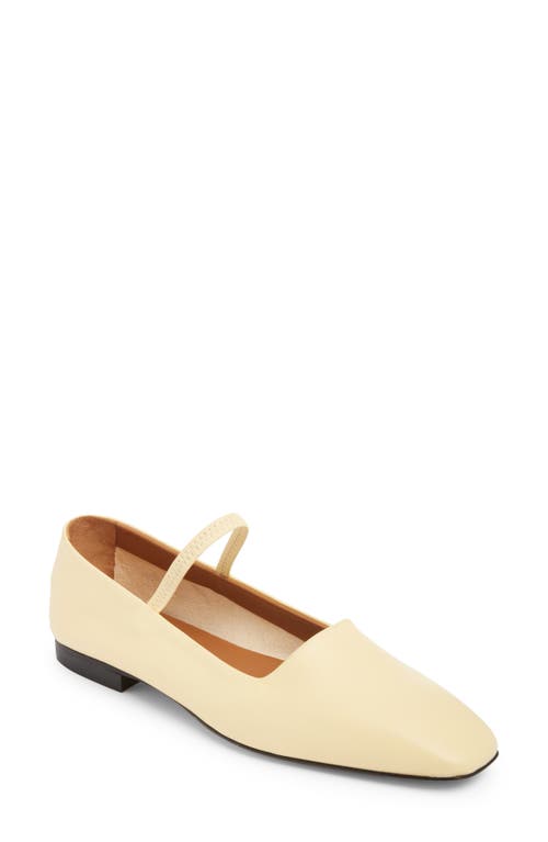 Shop Atp Atelier Petina Mary Jane Flat In Lemonade