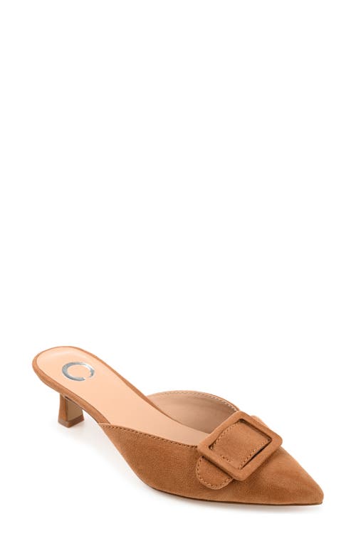 JOURNEE COLLECTION JOURNEE COLLECTION VIANNA KITTEN HEEL PUMP 