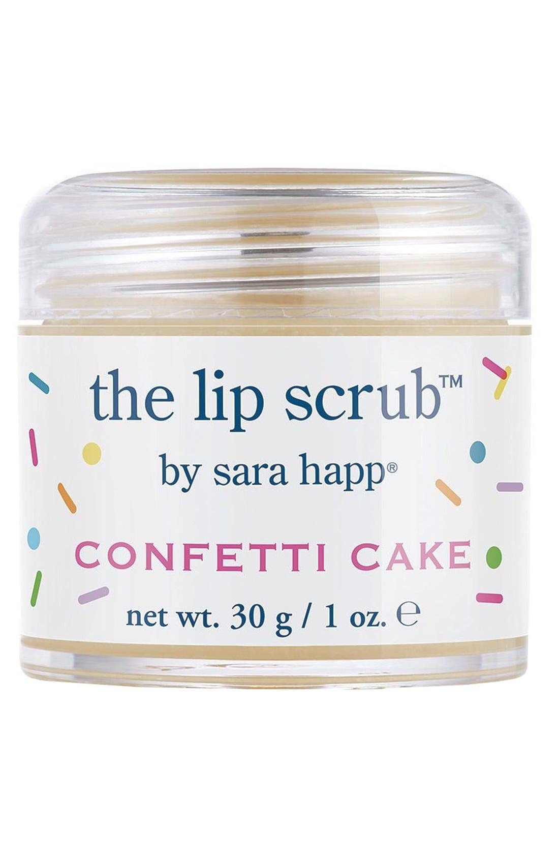 sara happ® 'The Lip Scrub™ Confetti Cake' Lip Exfoliator (Limited Edition) Nordstrom
