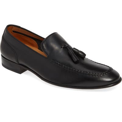 Mezlan Plinio Tassel Loafer- Black