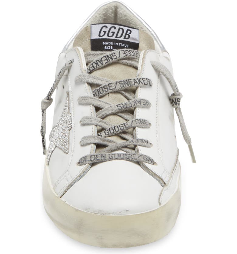 Golden Goose Super-Star Crystal Embellished Sneaker (Women) | Nordstrom