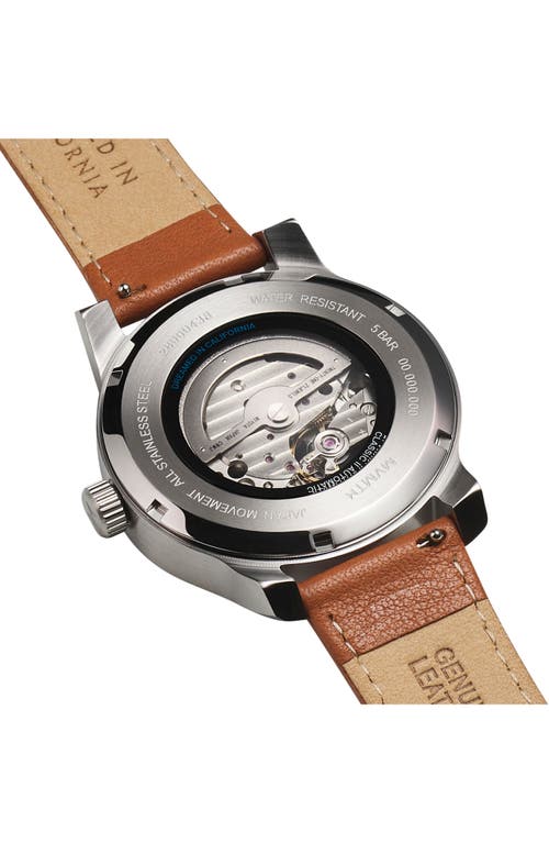 Mvmt Men's Classic Ii Automatic Tan Leather Watch 42mm In Brown