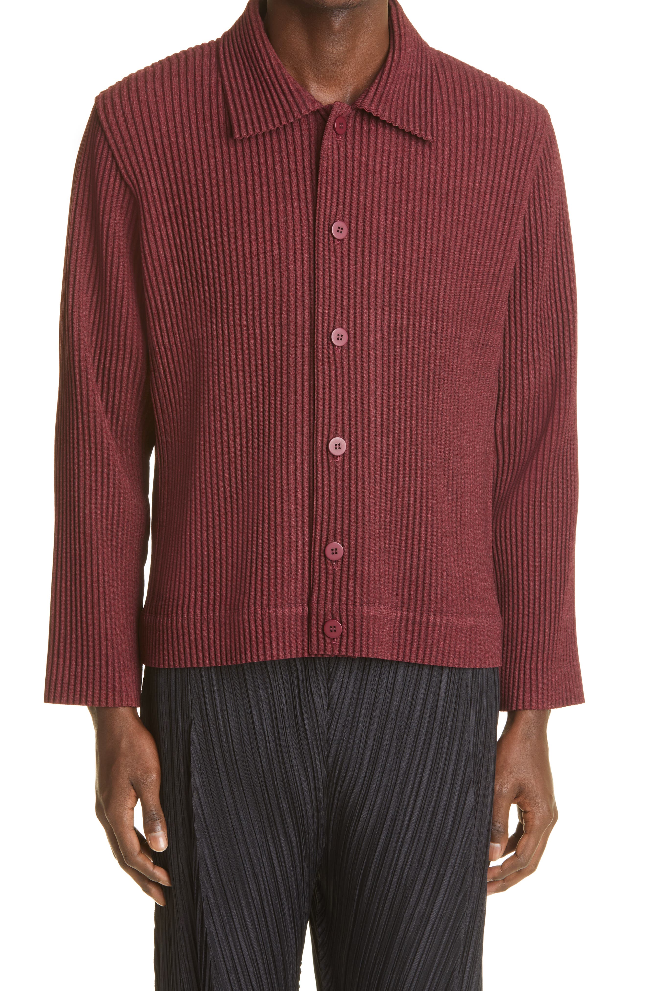 issey miyake plisse shirt