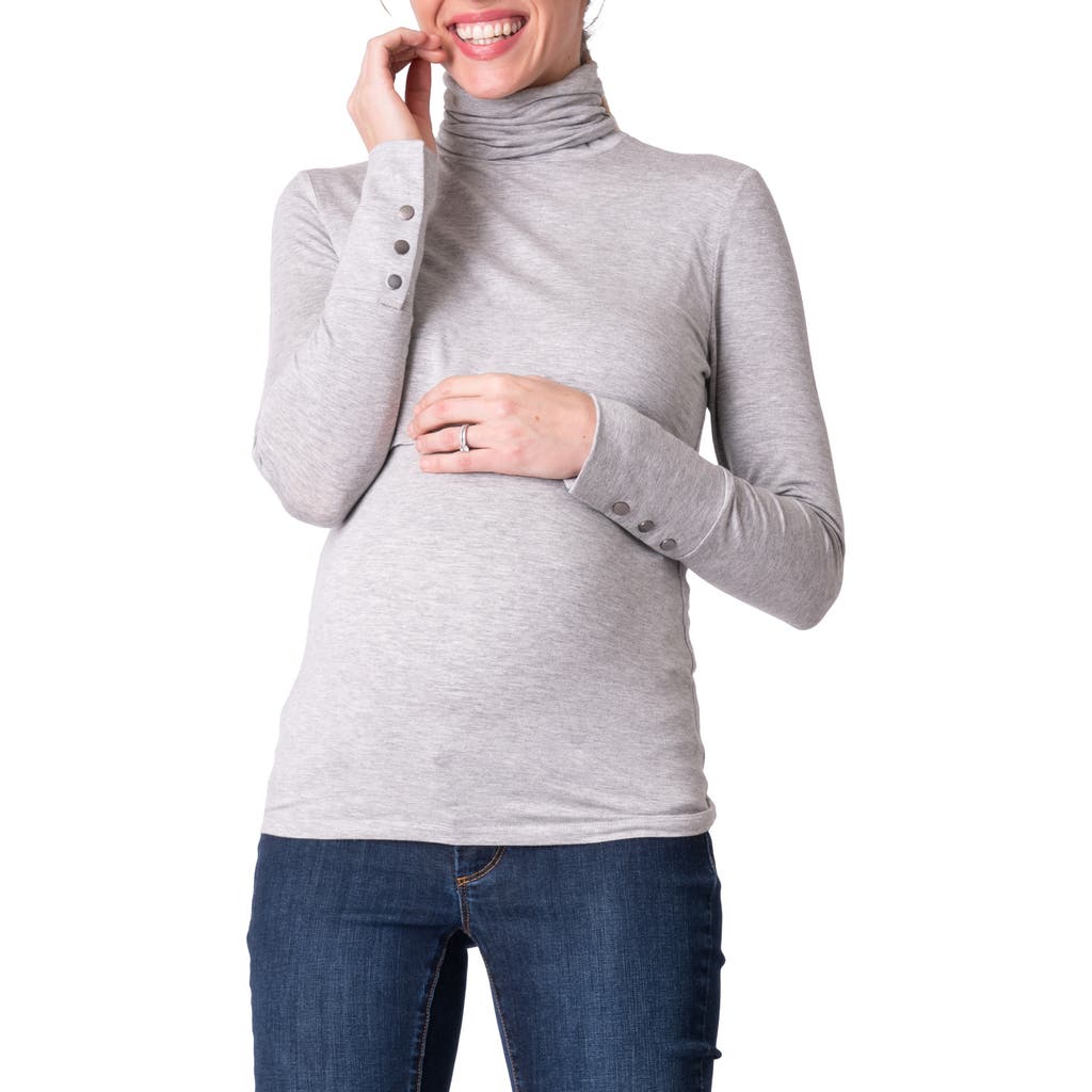 SERAPHINE SERAPHINE TURTLENECK MATERNITY/NURSING TOP