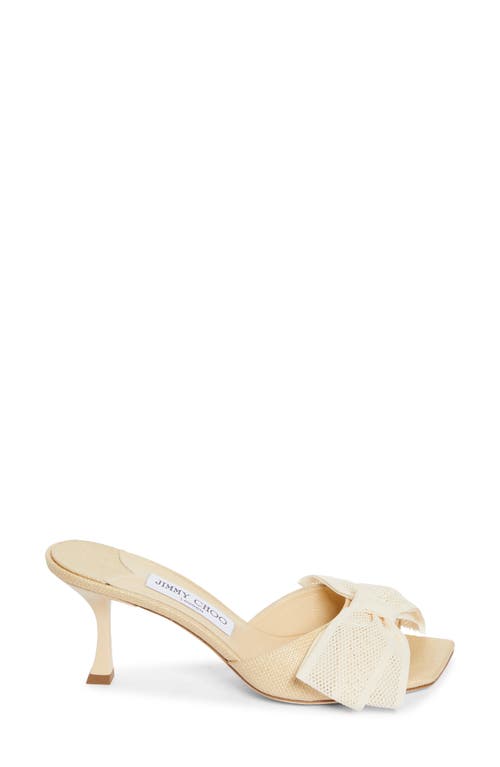 Shop Jimmy Choo Jodi Mule In Natural Mix