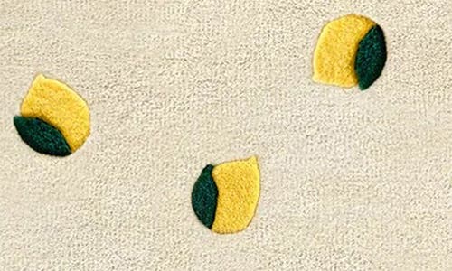 Maison Deux Lemons Wool Rug In Cream/yellow