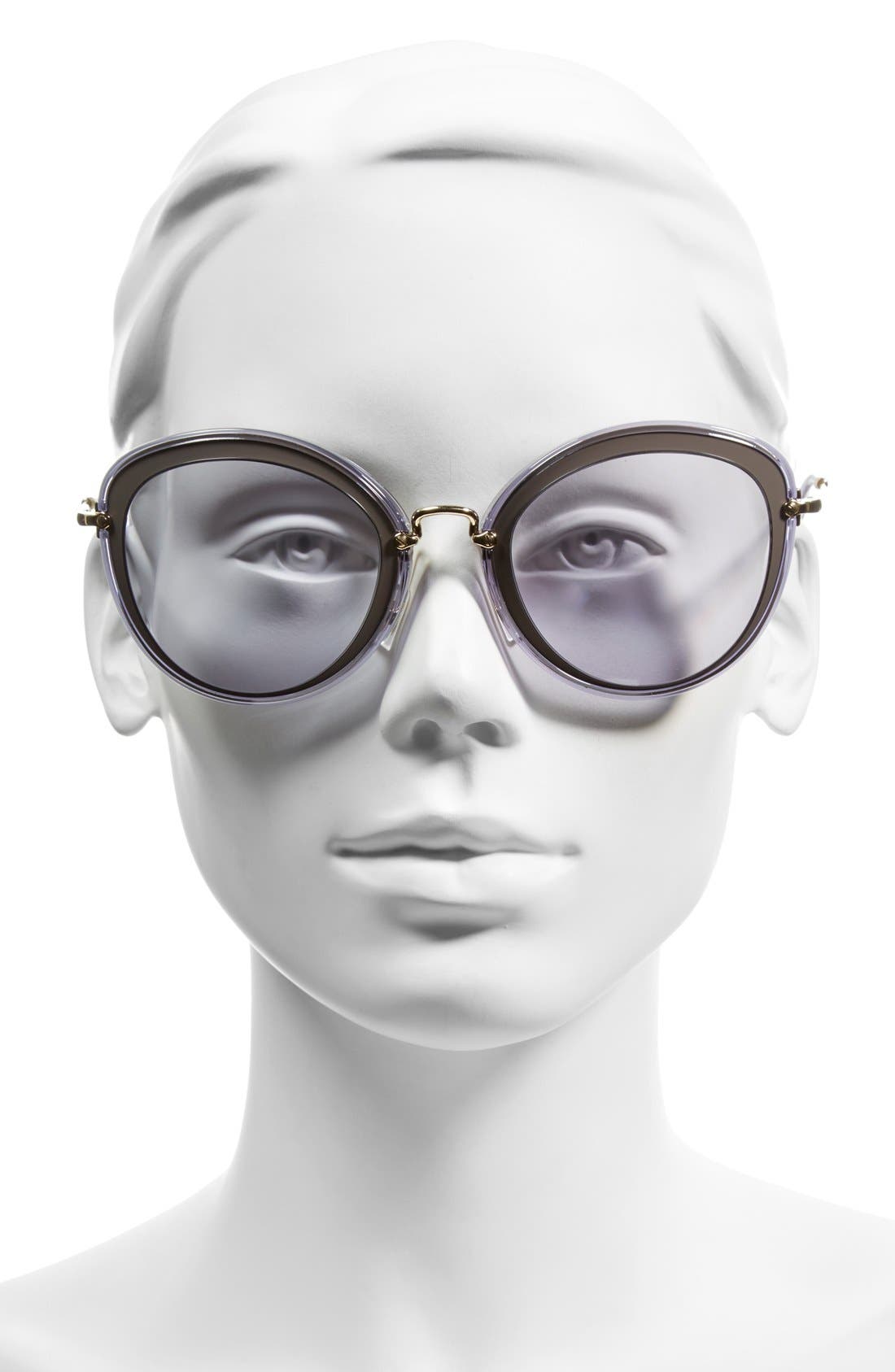 Miu Miu 54mm Retro Sunglasses | Nordstrom