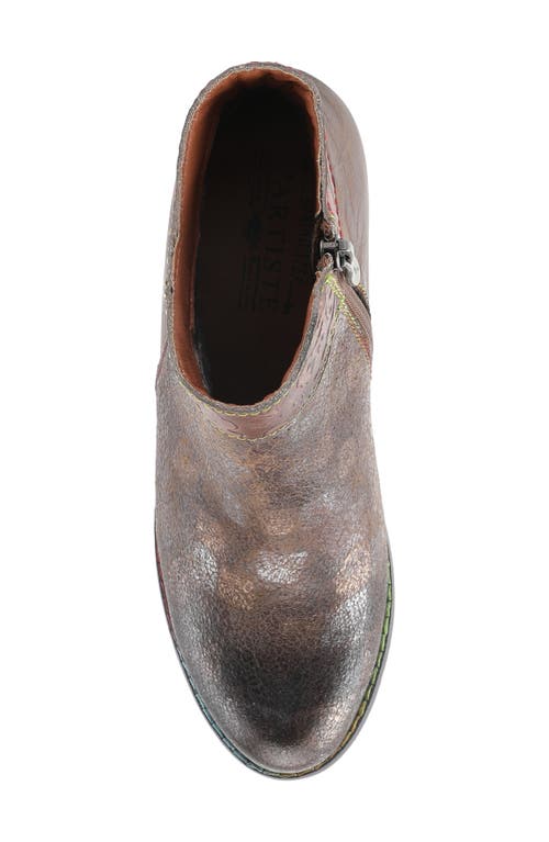 L'artiste By Spring Step Bestlove Bootie In Brown Multi