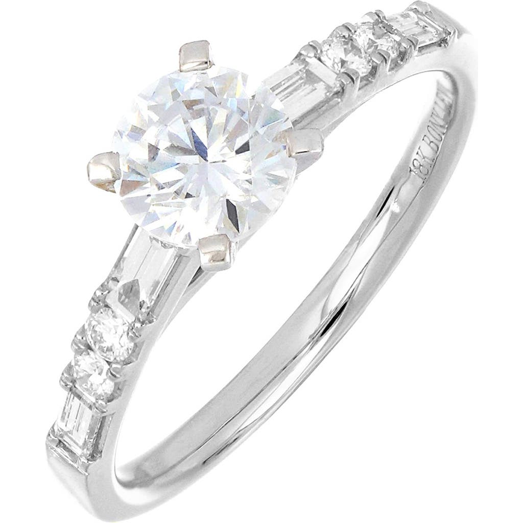 Bony Levy Pavé Diamond Engagement Ring Setting In White Gold/diamond