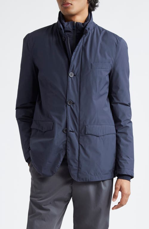 Herno Laminar 2-Ply Gore-Tex® Waterproof Jacket<br /> in Blue Navy 