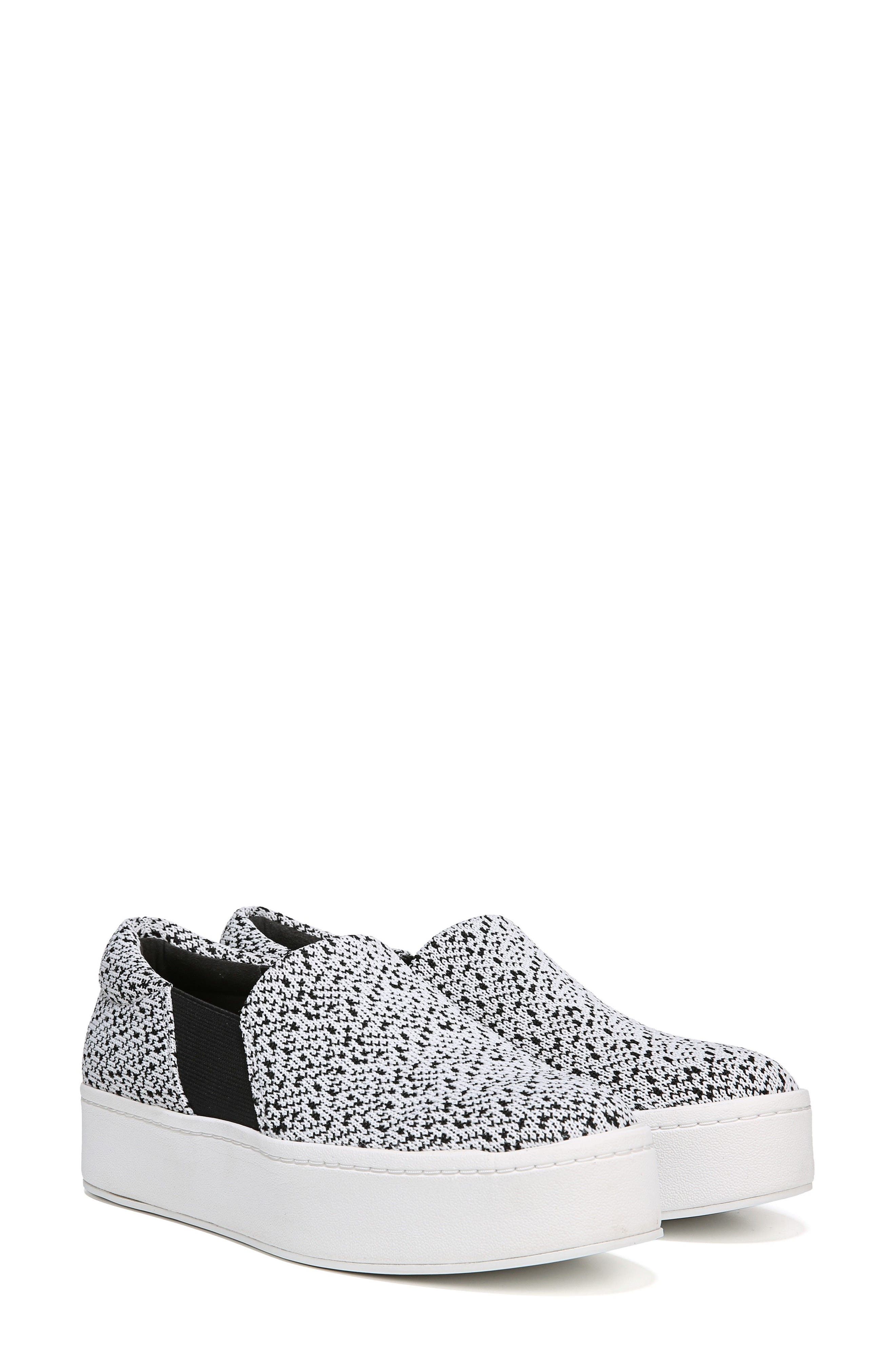 vince tweed slip on sneakers