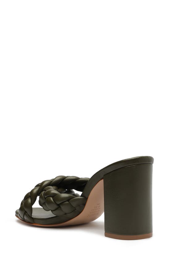 Shop Schutz Cicely Sandal In Military Green