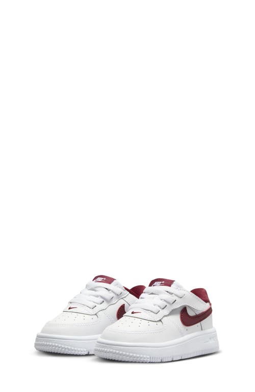 Nike Air Force 1 Low Easyon Sneaker In White/team Red