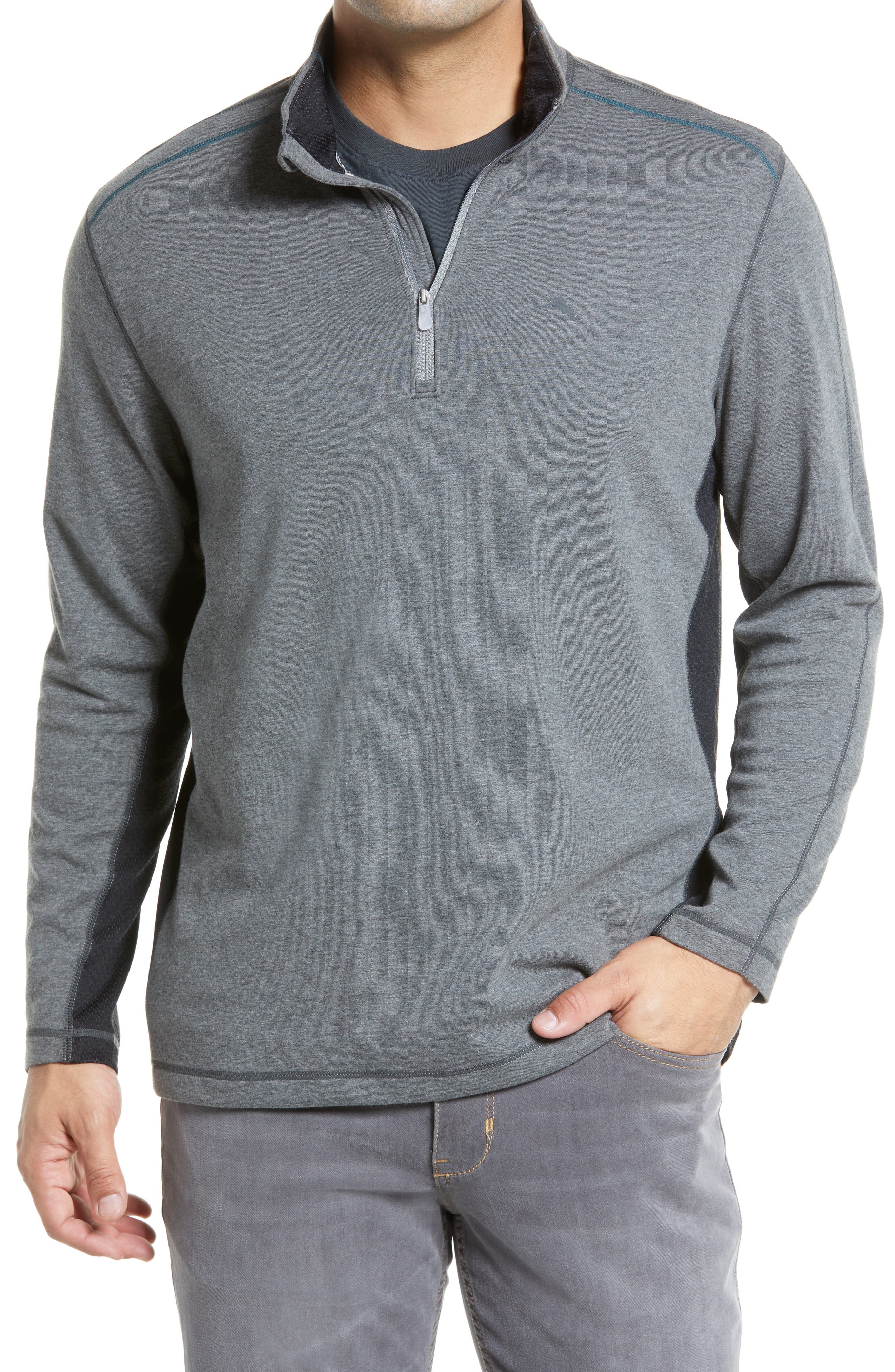 Tommy Bahama Sweater Quilt To Last Jacket Sweatshirt Black New XX-Large XXL
