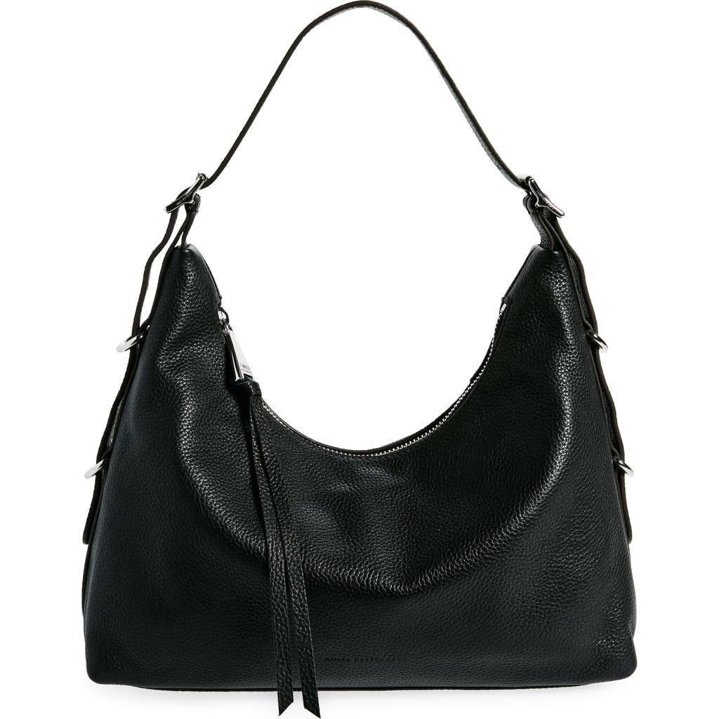Aimee Kestenberg Carefree Leather Shoulder Bag In Black
