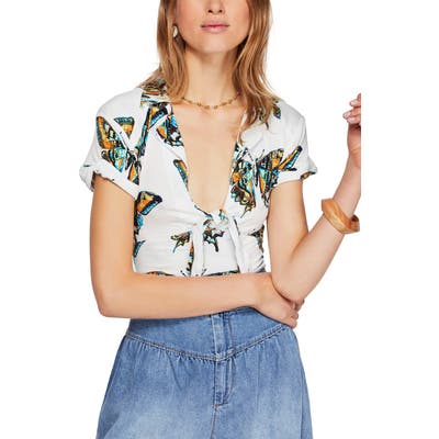Free People Ready, Set, Sail Top, Ivory