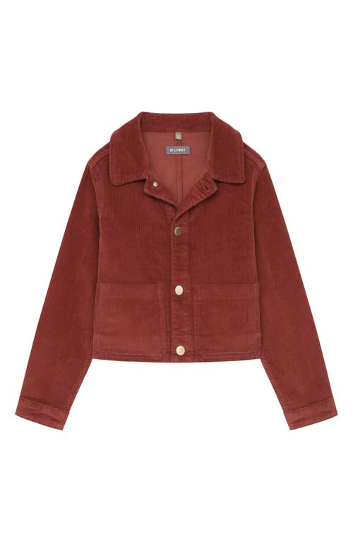 DL1961 Kids' Manning Corduroy Jacket Paprika at Nordstrom,