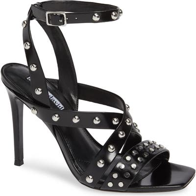 Charles David Velocity Studded Sandal, Black
