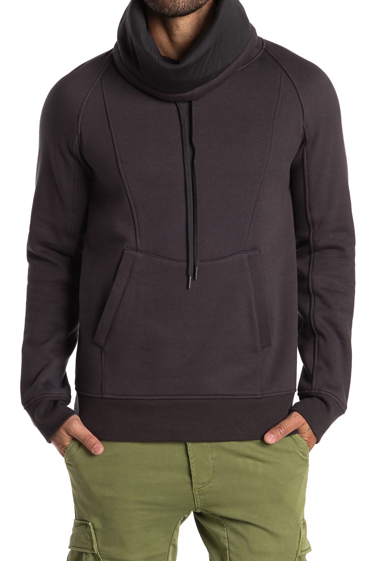 cowl neck hoody