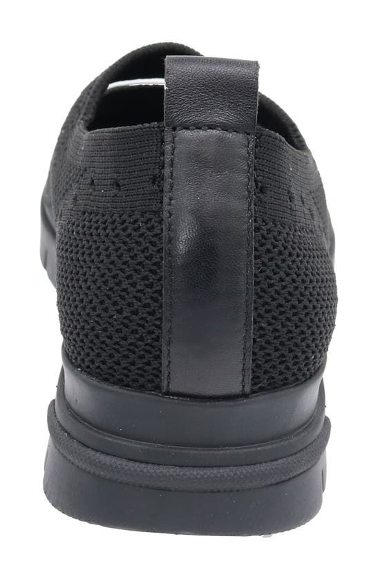 David Tate Knit Mary Jane In Black