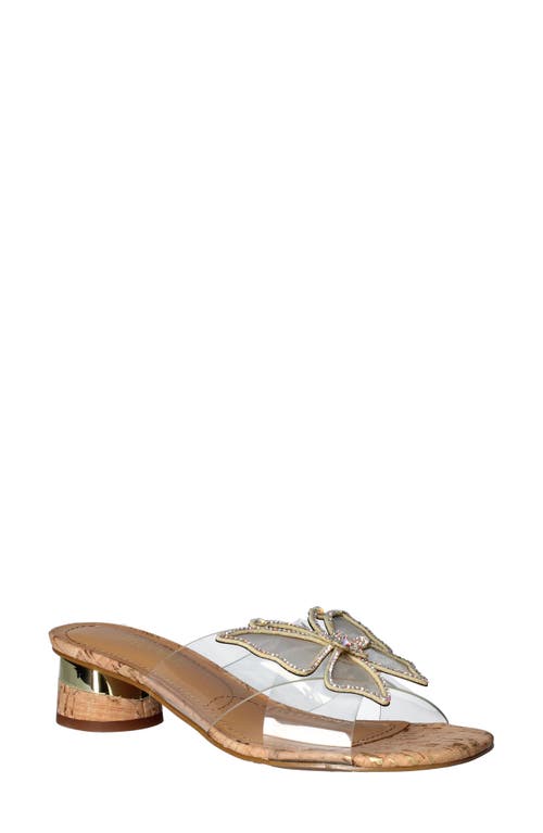 J. Reneé Sumitra Sandal In Clear/natural/gold