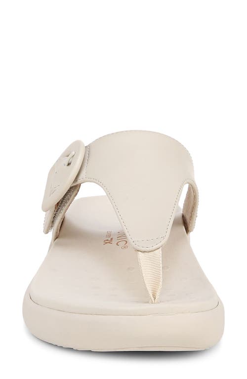 Vionic Activate Rx Platform Sandal In Cream