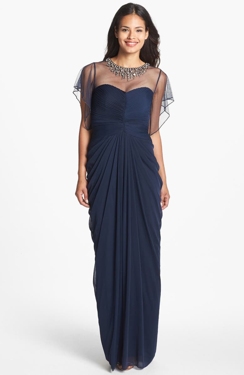 Adrianna papell embellished gown Clearance