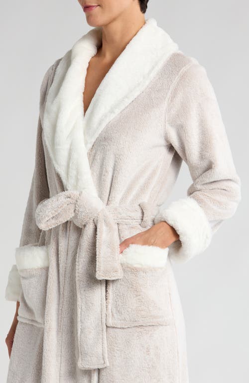 Shop Natori 'kabibi' Robe In Cashmere