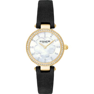 Coach Park Leather Strap Watch, 2m