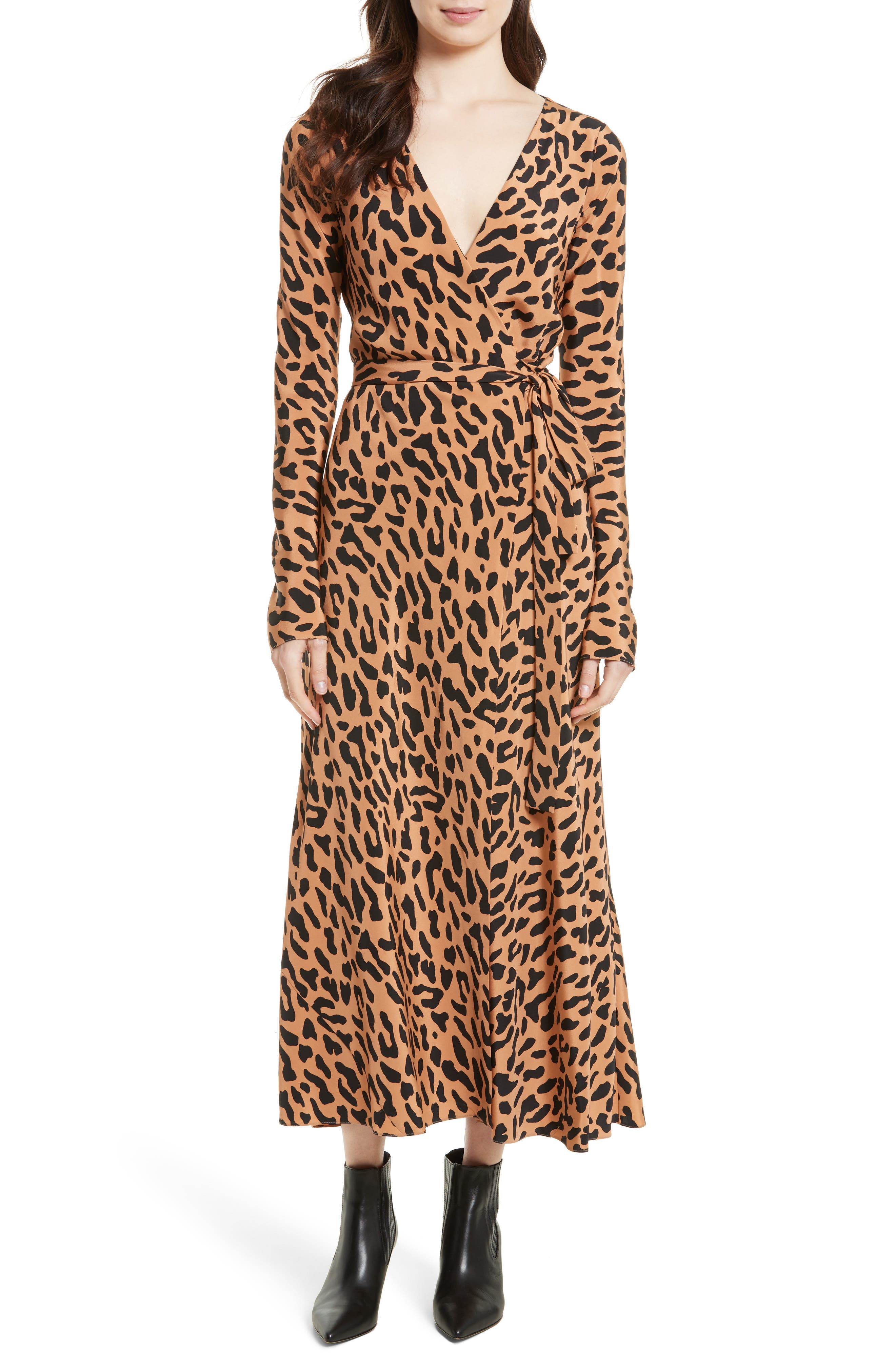 diane von furstenberg silk wrap dress