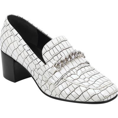 Marc Fisher Ltd Hanne Loafer Pump- White