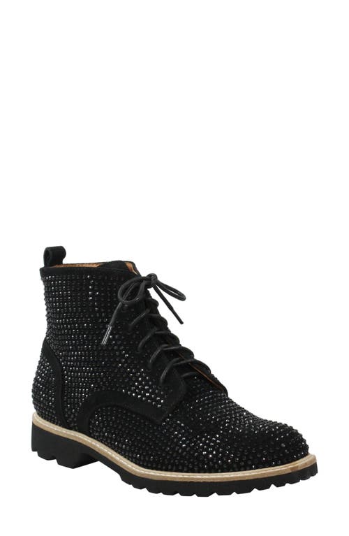 L'Amour des Pieds Raynelle Bootie Black Suede at Nordstrom,