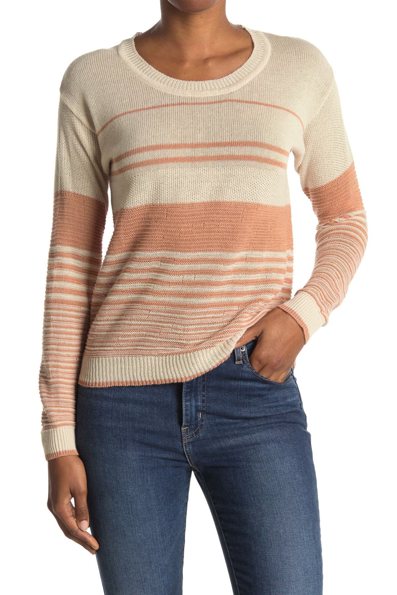 Heartloom | Lightweight Stripe Pullover Sweater | Nordstrom Rack