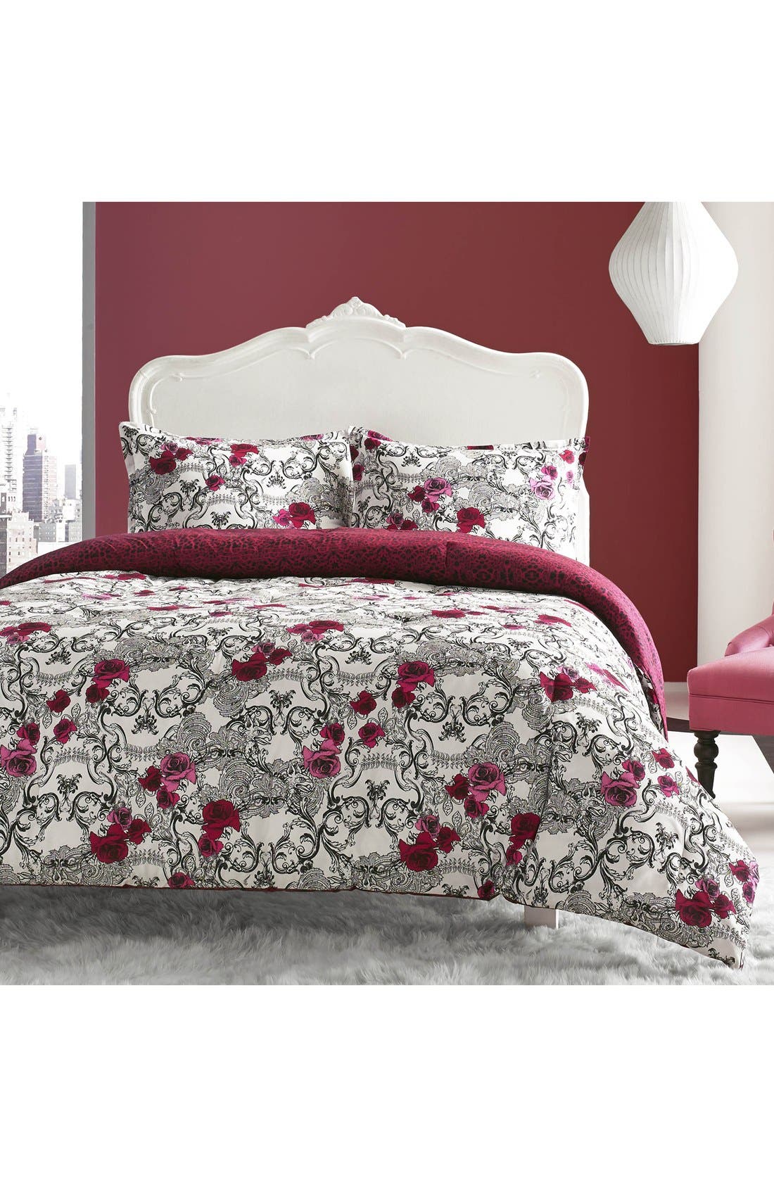 Betsey Johnson Bedding Rock Out Reversible Comforter & Sham Set | Nordstrom