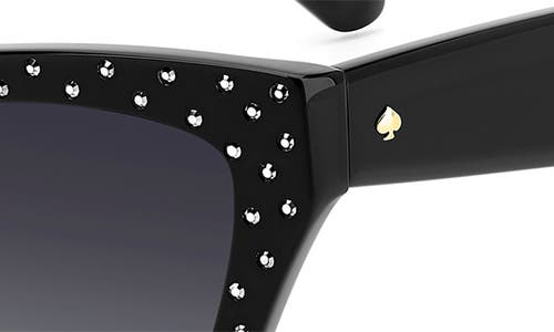 KATE SPADE KATE SPADE NEW YORK FAY 54MM GRADIENT CAT EYE SUNGLASSES 