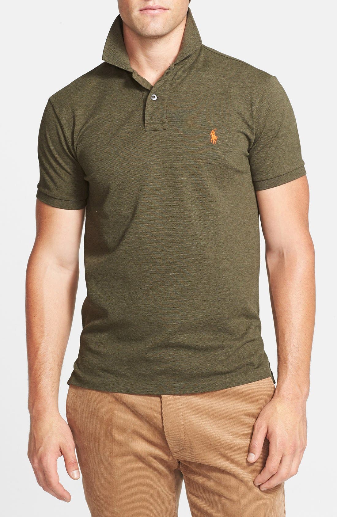 Polo Ralph Lauren Trim Fit Stretch Pima Cotton Piqué Polo Nordstrom