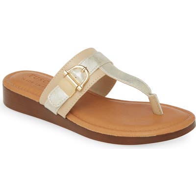 Tuscany By Easy Street Cadenza Flip Flop, White