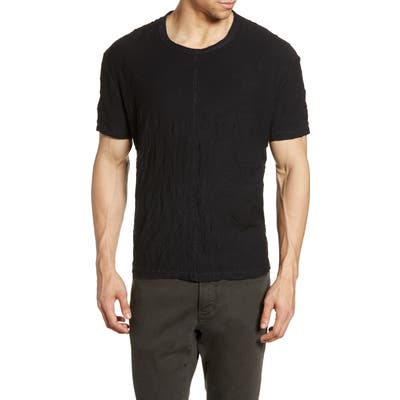 John Varvatos Star Usa Morrison Crinkle T-Shirt, Black