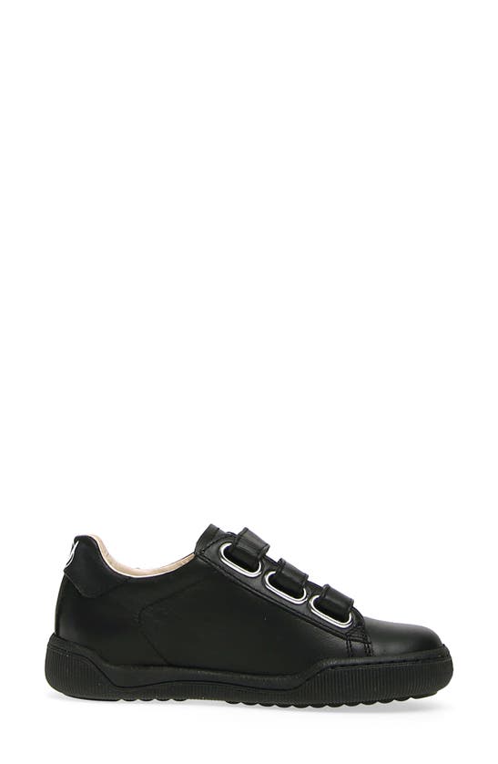 Shop Naturino Kids' Gempe Leather Sneaker In Black