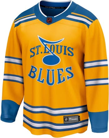 NHL St. Louis Blues Iced Out Slub Black Long Sleeve Hoodie Shirt