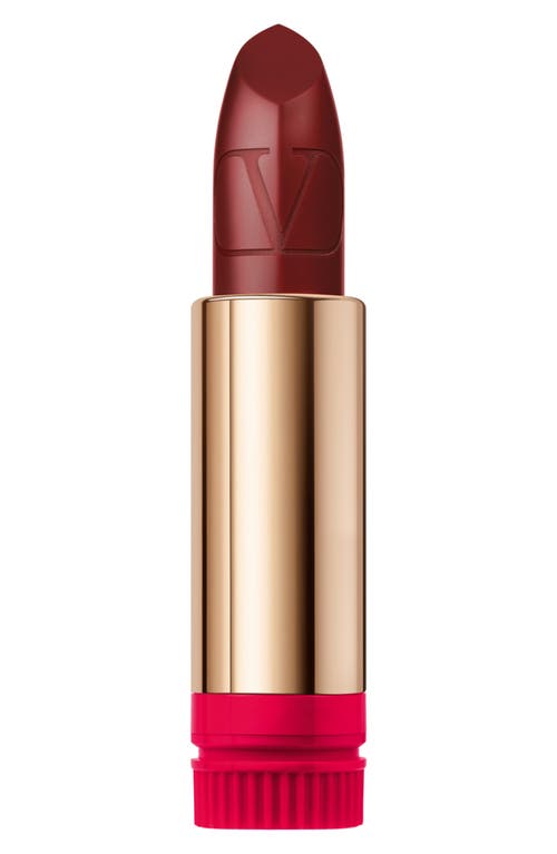 Shop Valentino Rosso  Refillable Lipstick Refill In 221r/satin