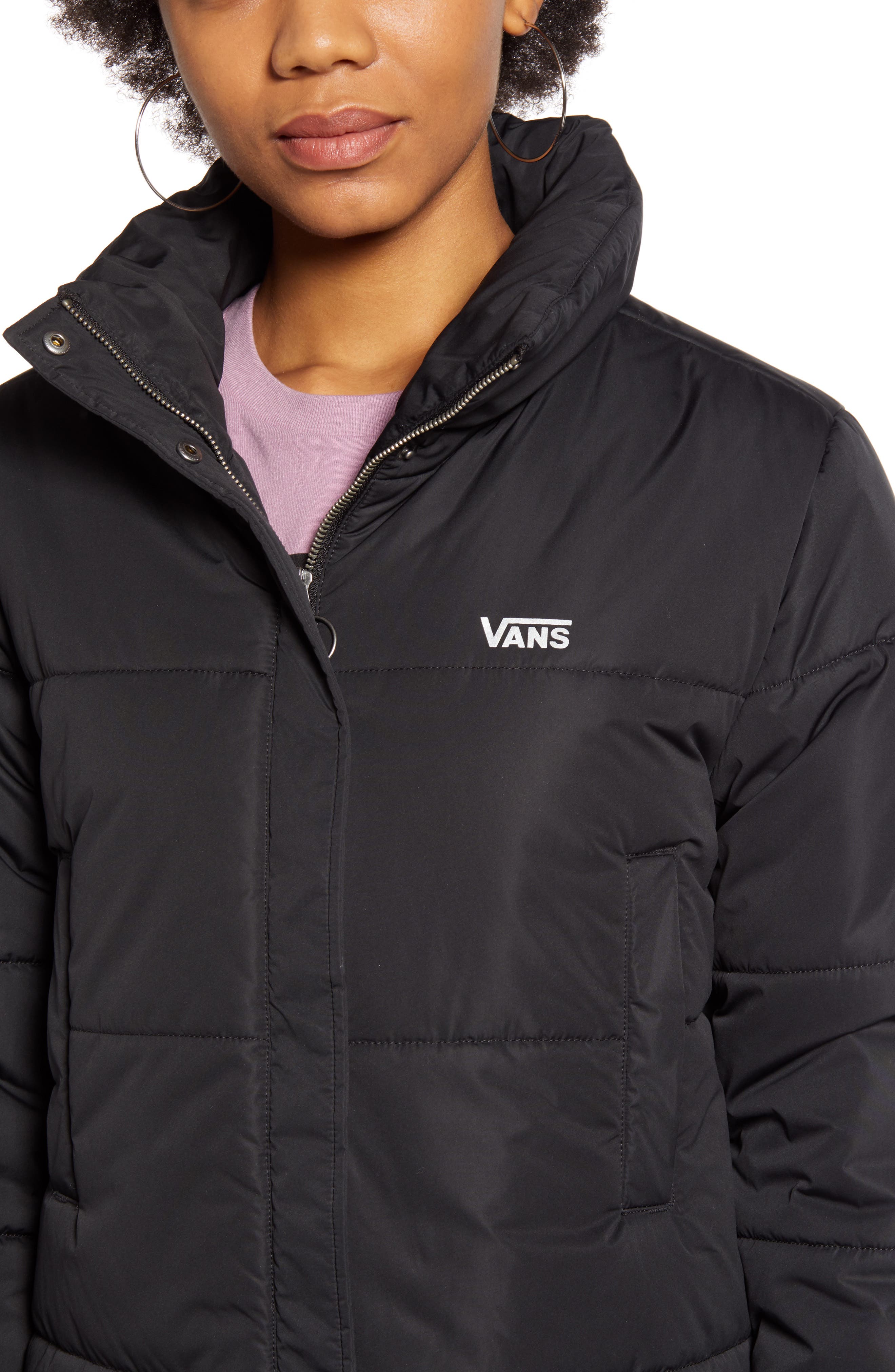 vans galactic spiral puffer jacket