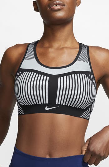 NWT: Nike Fe/Nom Flyknit High-Support Sports Bra Non-Padded Nike, Sz M,  Nike Top