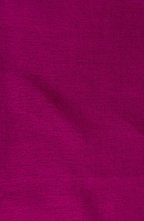 Saachi Cashmere Silk Eyelash Fringe Scarf In Berry