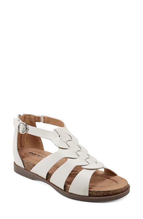Earth® Dale Strappy Sandal in Ivory